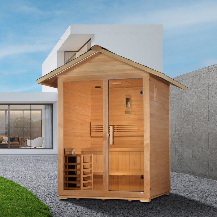 Arlberg 3 Person Traditional Outdoor Sauna