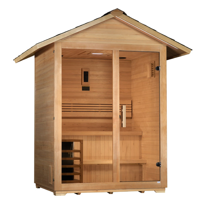 Arlberg 3 Person Traditional Outdoor Sauna