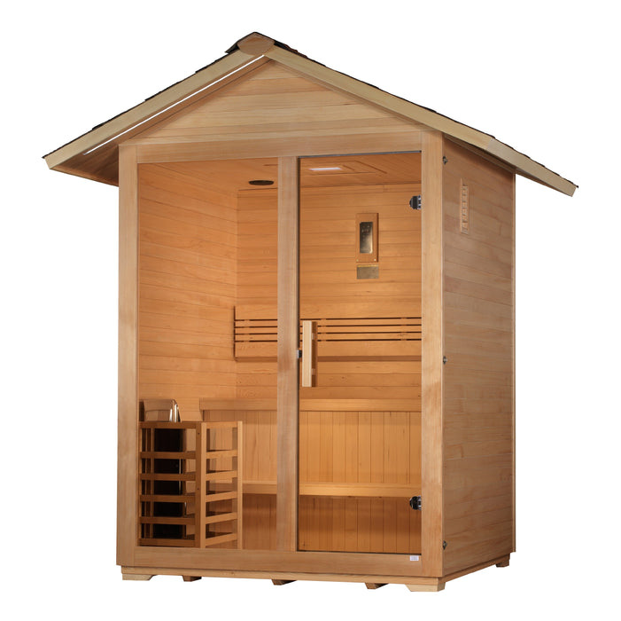 Arlberg 3 Person Traditional Outdoor Sauna