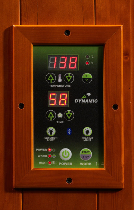 Dynamic Avila 1-2 Person Low EMF FAR Infrared Sauna