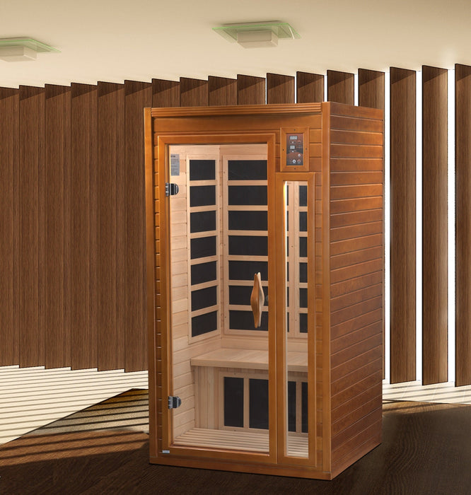 Dynamic Barcelona Elite 1-2 Person Ultra Low EMF Far Infrared Sauna