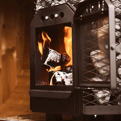 Cozy Heat Wood Burning Sauna Stove Up to 18kW