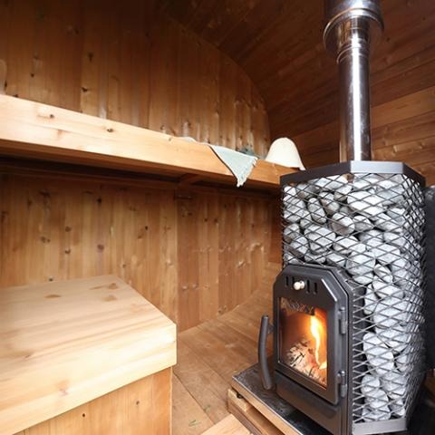 Cozy Heat Wood Burning Sauna Stove Up to 18kW