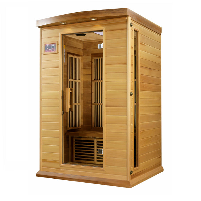 Maxxus 2 Person Near Zero EMF FAR Infrared Sauna