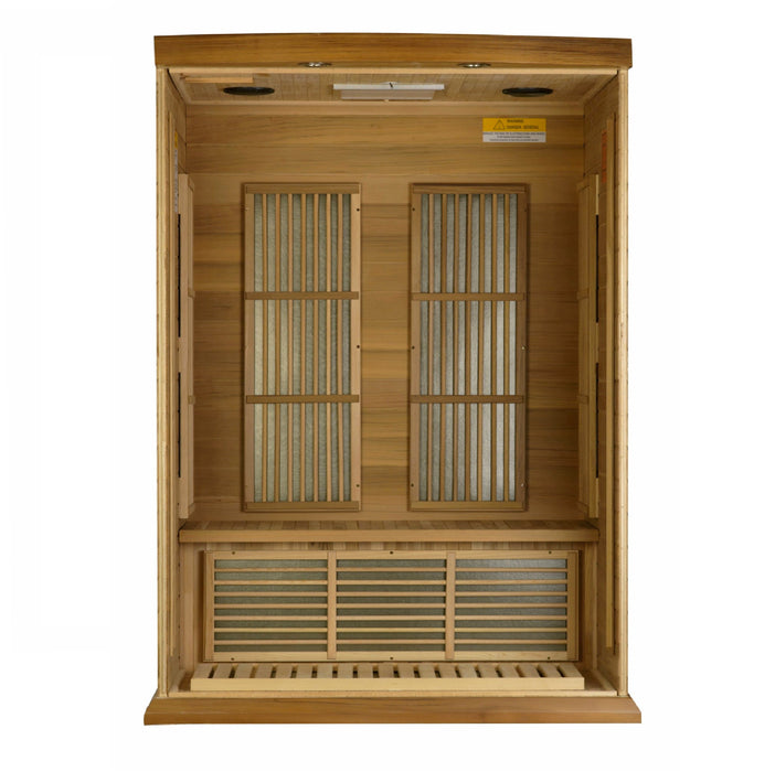 Maxxus 2 Person Near Zero EMF FAR Infrared Sauna