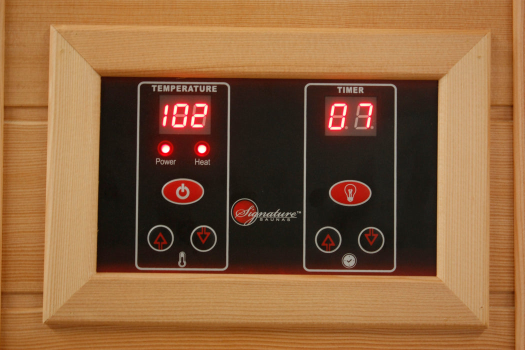 Maxxus 2 Person Near Zero EMF FAR Infrared Sauna