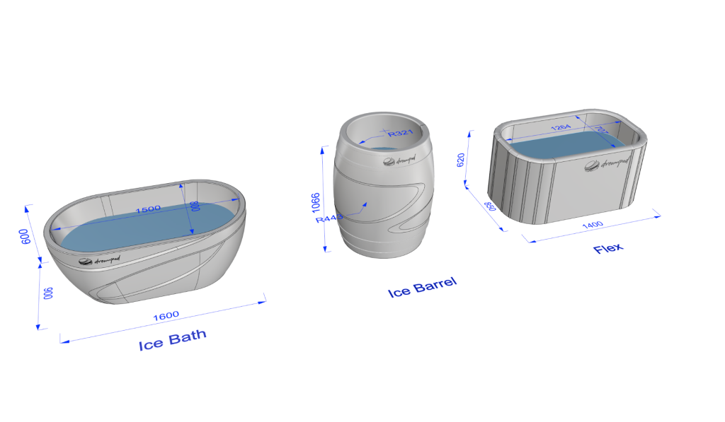 Cold Plunge Barrel with Chiller