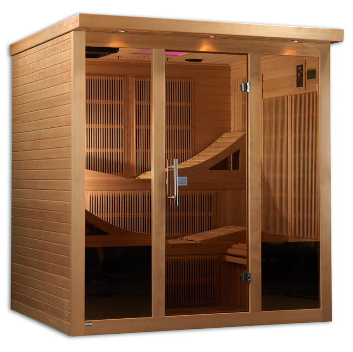 Monaco 6 Person Near Zero EMF Infrared Sauna