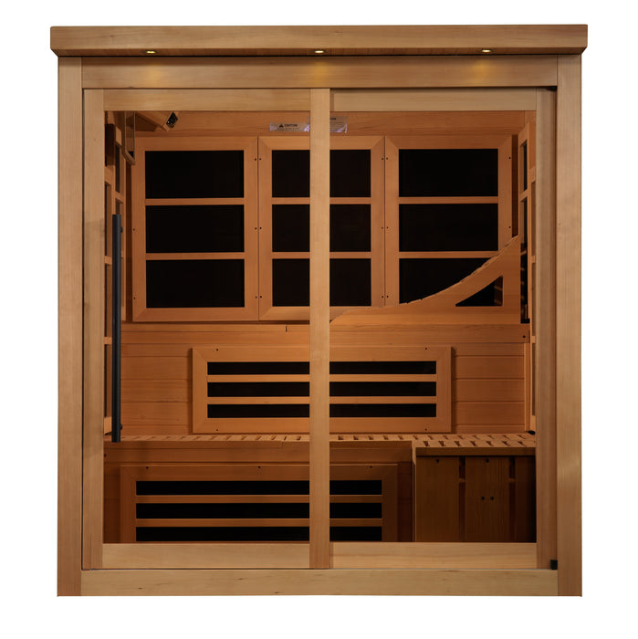 Monaco Limited Edition 6-person PureTech Near Zero EMF FAR Infrared Sauna