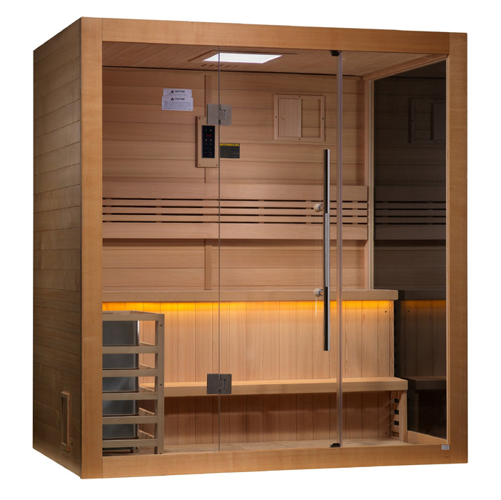 Forssa Edition 4 Person Traditional Steam Sauna