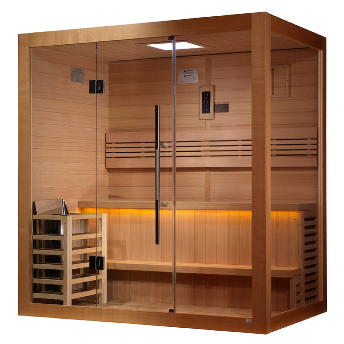 Forssa Edition 4 Person Traditional Steam Sauna