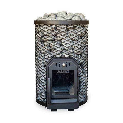 Cozy Heat O Wood Burning Sauna Stove, Up to 18kW