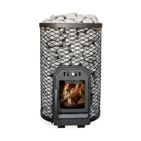 Cozy Heat O Wood Burning Sauna Stove, Up to 18kW