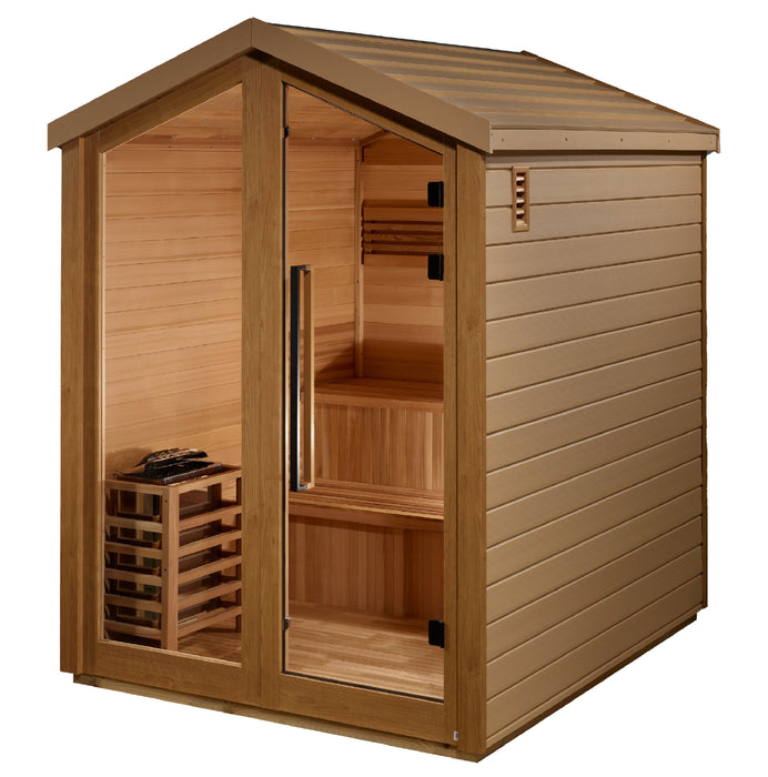 Kaarina 6 Person Outdoor Traditional Sauna