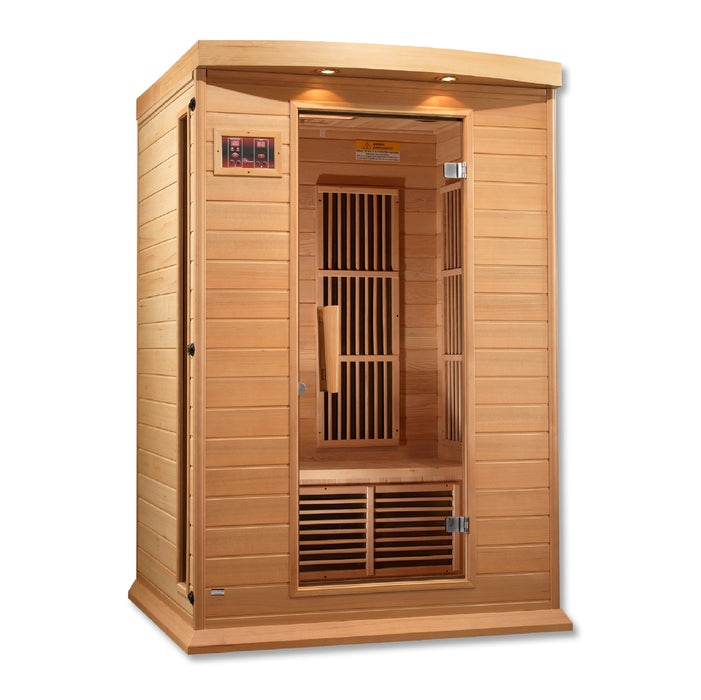 Maxxus 2 person Low EMF FAR Hemlock Infrared Sauna