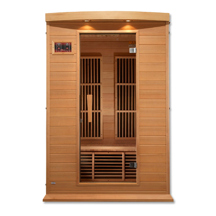 Maxxus 2 person Low EMF FAR Hemlock Infrared Sauna