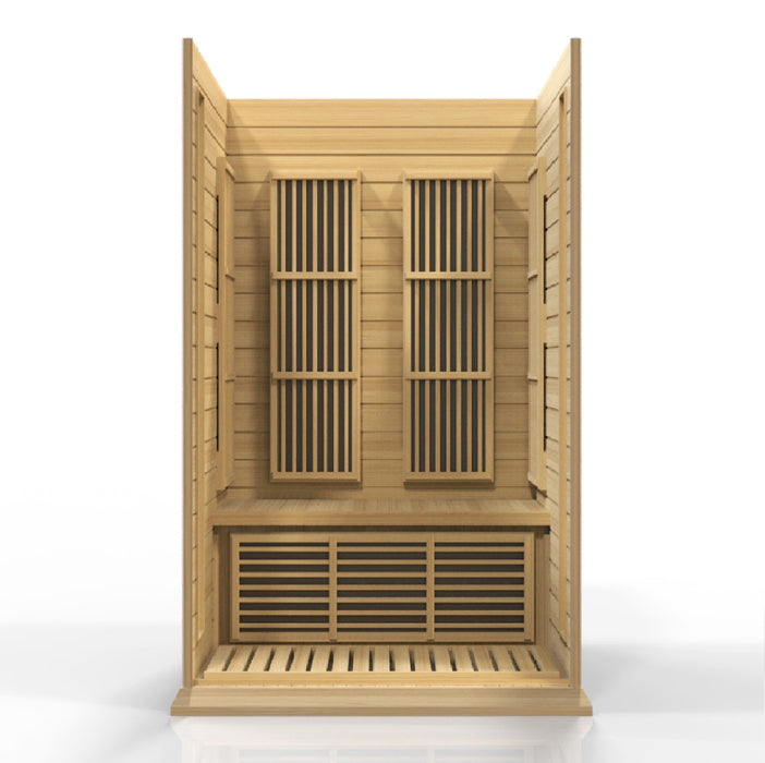 Maxxus 2 person Low EMF FAR Hemlock Infrared Sauna