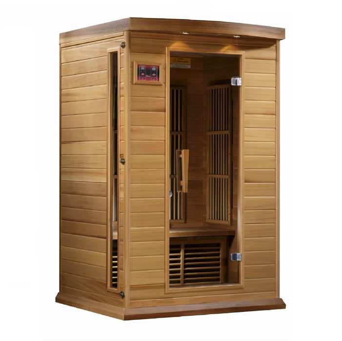 Maxxus 2 Person Low EMF FAR Cedar Infrared Sauna