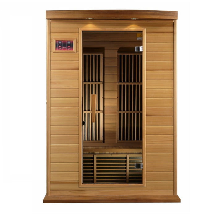 Maxxus 2 Person Low EMF FAR Cedar Infrared Sauna