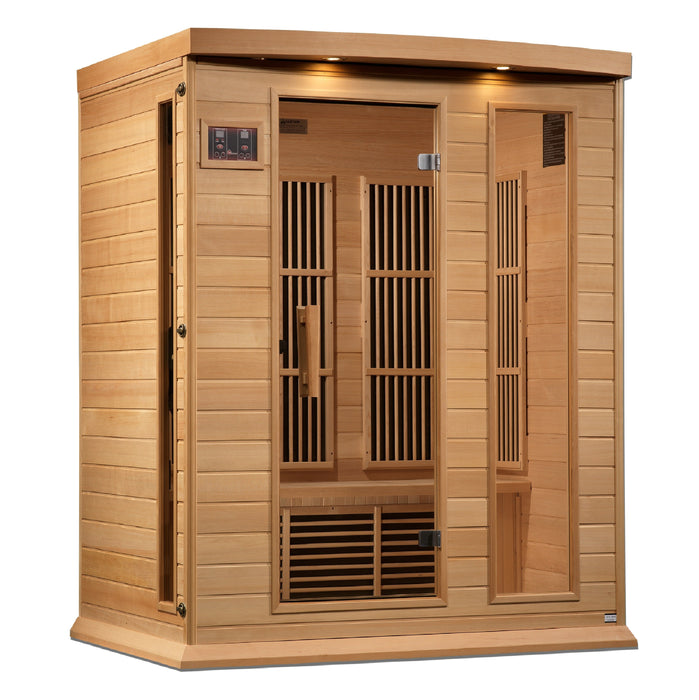 Maxxus 3 Person Near Zero EMF FAR Infrared Sauna