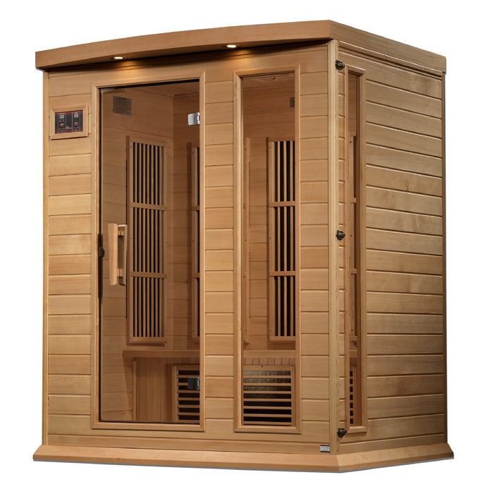 Maxxus 3 Person Near Zero EMF FAR Infrared Sauna