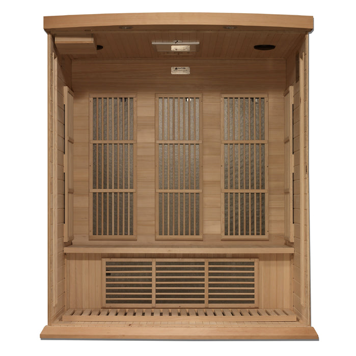 Maxxus 3 Person Near Zero EMF FAR Infrared Sauna