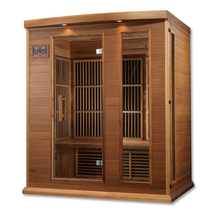 Maxxus 3 Person Low EMF FAR Infrared Sauna