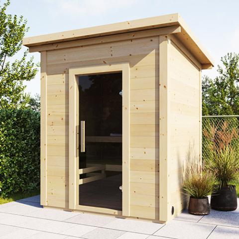 SaunaLife Model G2 Garden-Series Sauna