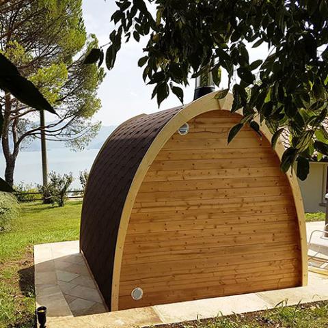 SaunaLife Model G3 Garden-Series Sauna