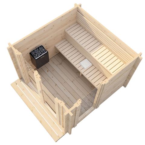 SaunaLife Model G4 Garden-Series Sauna