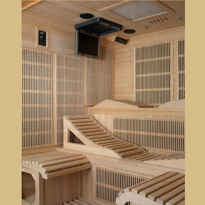 Dynamic Monaco 6 Person Ultra Low EMF Far Infrared Sauna