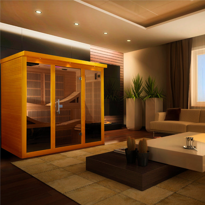 Dynamic Monaco 6 Person Ultra Low EMF Far Infrared Sauna