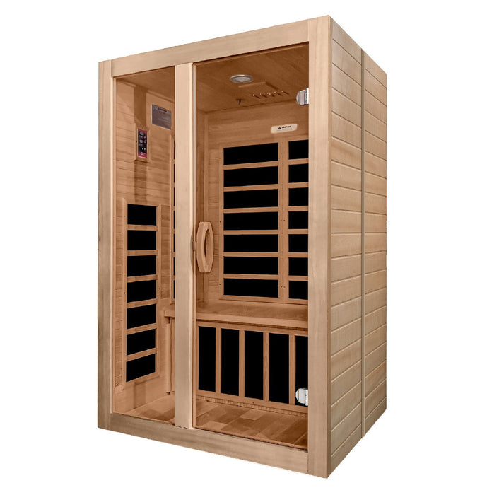 Dynamic Santiago 2 Person Low EMF FAR Infrared Sauna