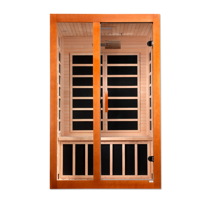 Dynamic Santiago Elite 2 Person Ultra Low EMF FAR Infrared Sauna