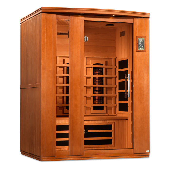 Dynamic Full Spectrum Lugano 3 Person FAR Infrared Sauna