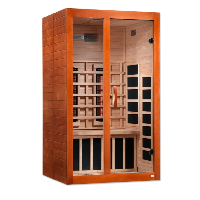 Dynamic Full Spectrum Santiago 2 Person FAR Infrared Sauna