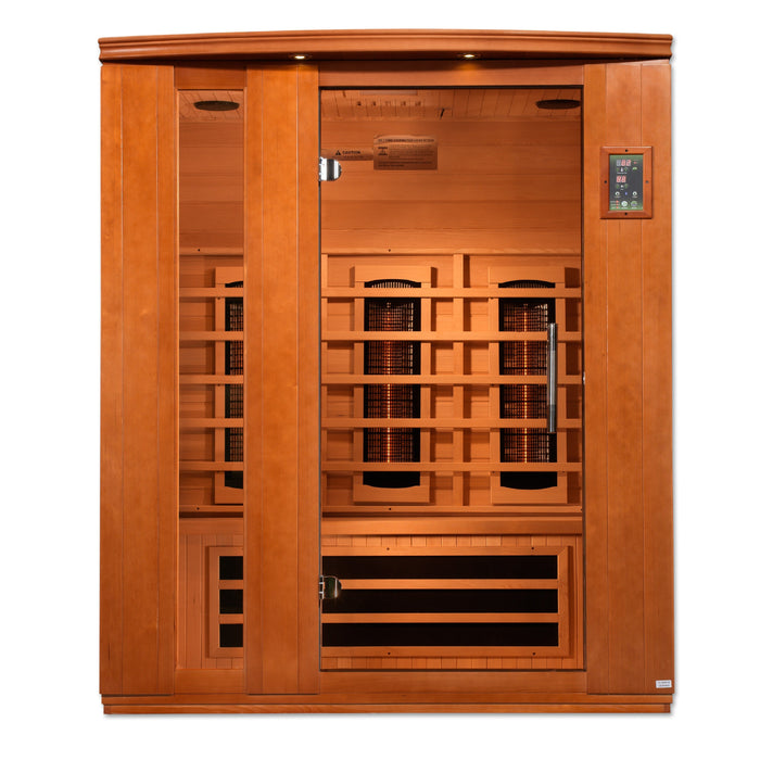 Dynamic Full Spectrum Lugano 3 Person FAR Infrared Sauna