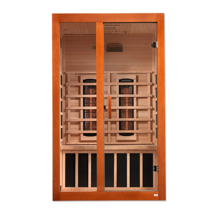 Dynamic Full Spectrum Santiago 2 Person FAR Infrared Sauna