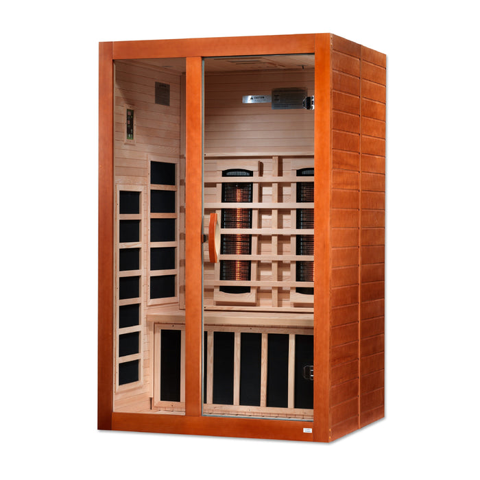 Dynamic Full Spectrum Santiago 2 Person FAR Infrared Sauna