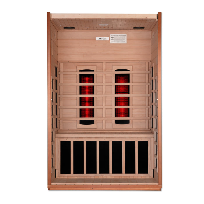 Dynamic Full Spectrum Cardoba 2 Person FAR Infrared Sauna