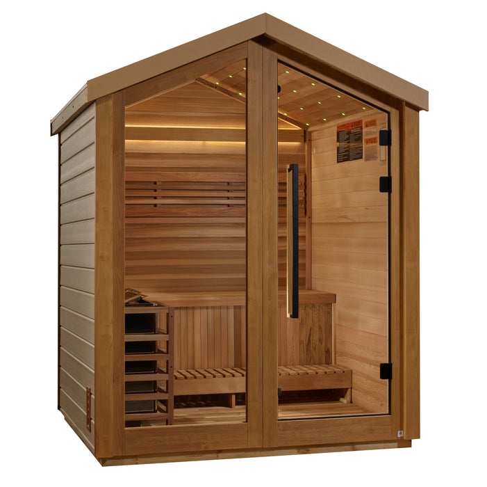 Savonlinna 3 Person Outdoor-Indoor Traditional Sauna