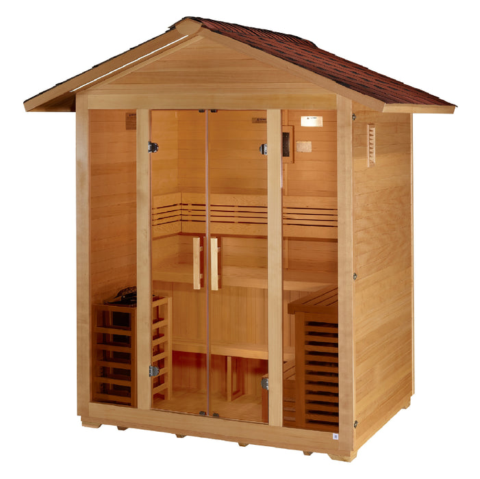 Carinthia 3 Person Hybrid Full Spectrum Outdoor Sauna